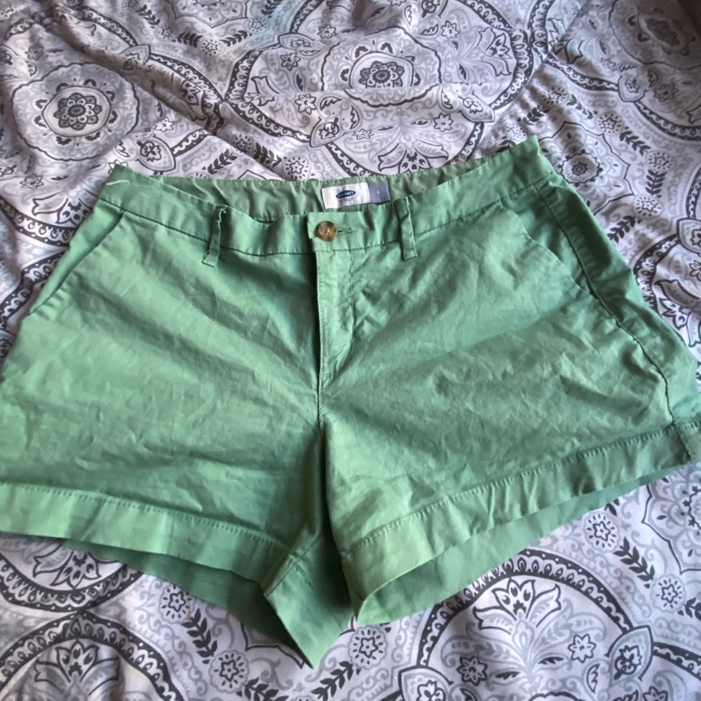Green Old Navy Chino shorts